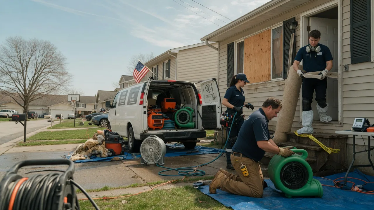 Water Damage Restoration in San Marcos, TX near me
